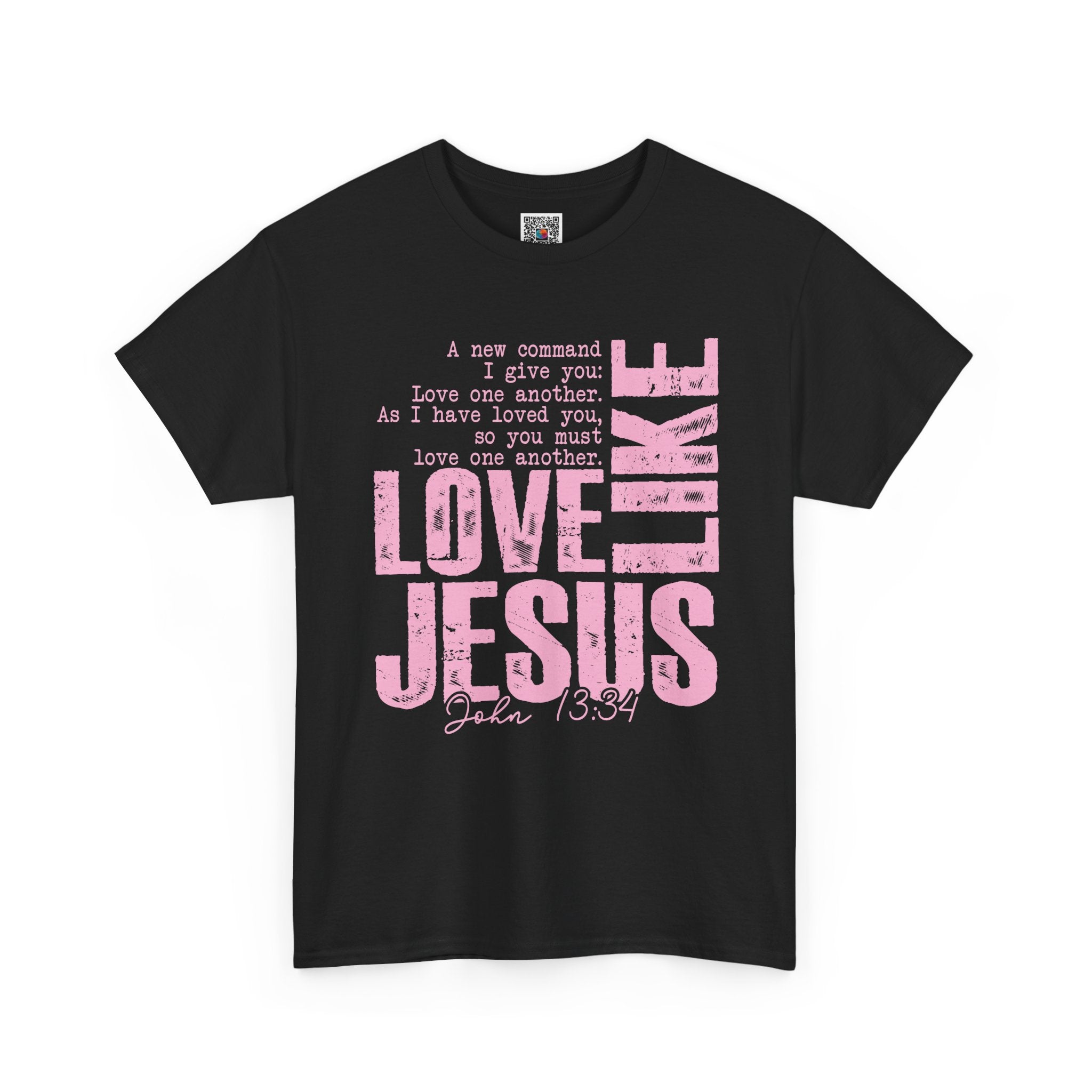 Love Like Jesus Shirt – Christian T-Shirt for Women | Faith Based Gift Tee | Cr8tive Designs