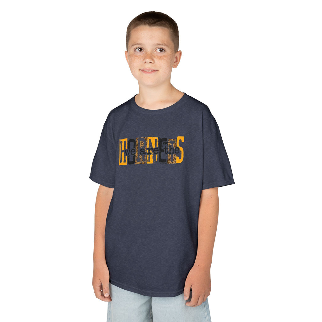 We Are the Hornets Youth Graphic T-Shirt | School Spirit Mascot Tee | Cr8tive Designs