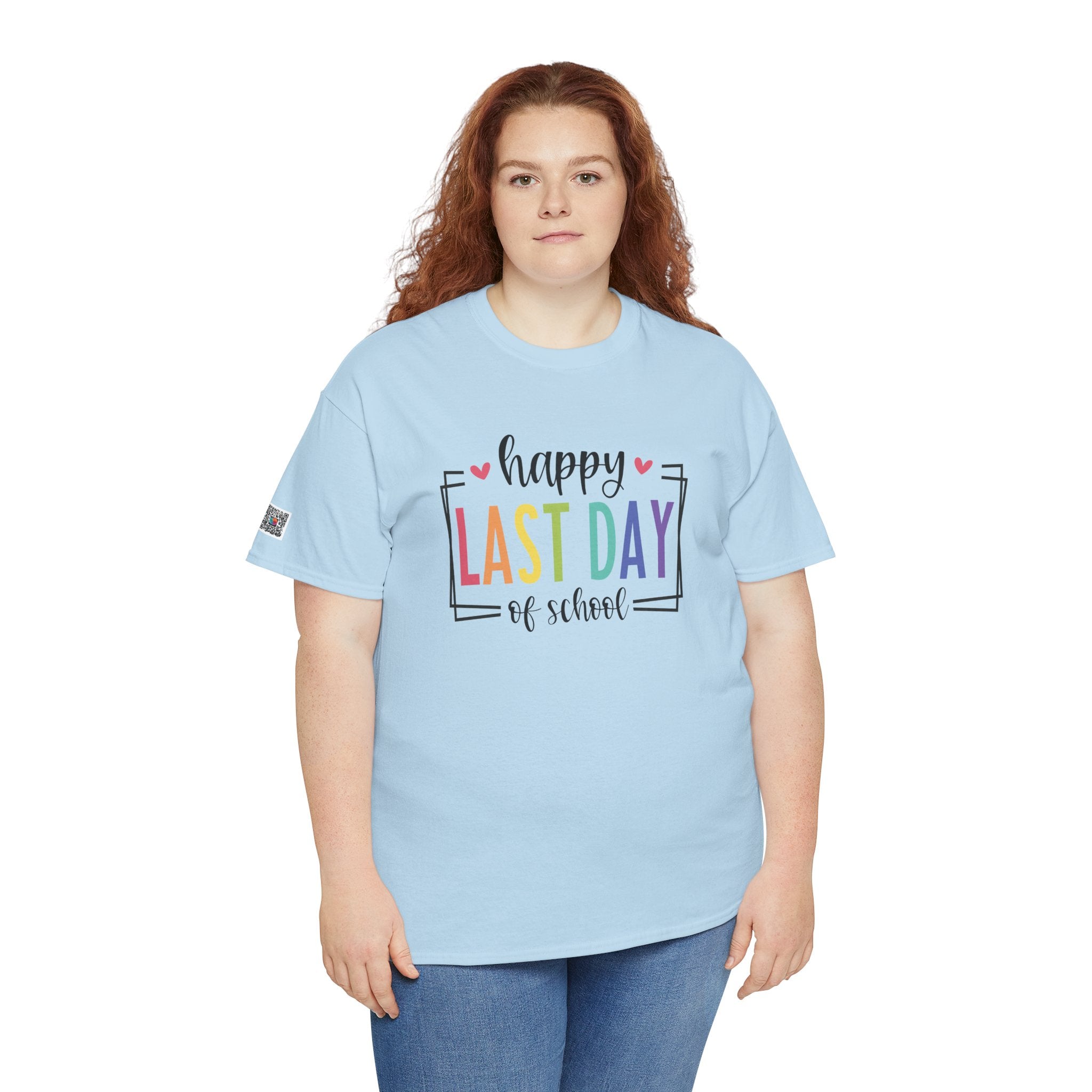 HAPPY LAST DAY OF SCHOOL T-SHIRT | TEACHER SUMMER BREAK SHIRT | LAST DAY OF SCHOOL SHIRT | CR8TIVE DESIGNS