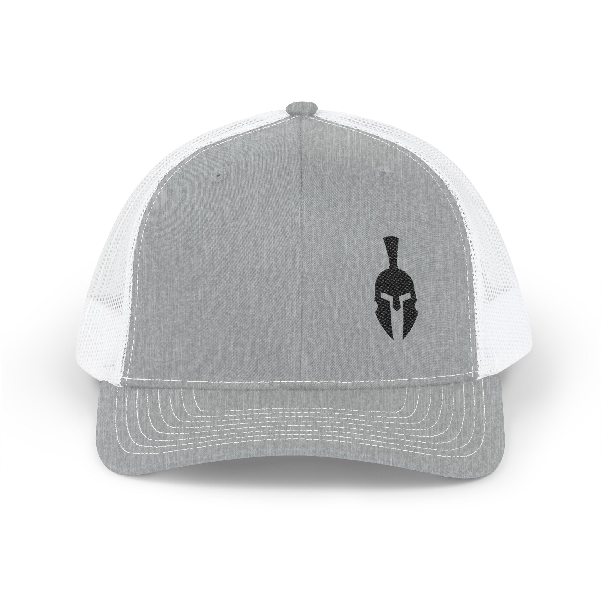 Spartan Helmet Embroidered Trucker Snapback