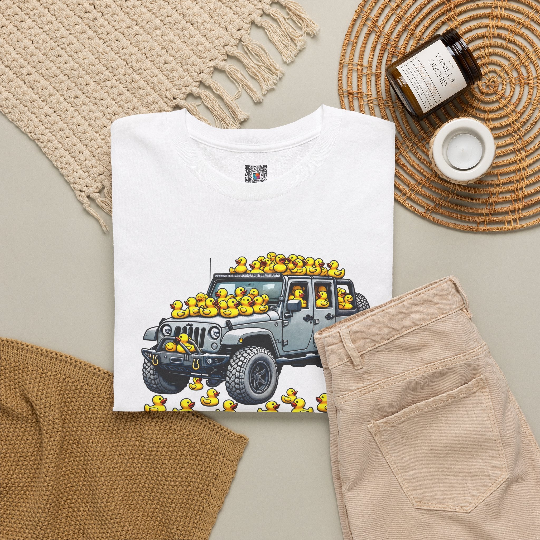 Duck Duck Jeep | Off-Road Ducking Graphic Tee | Cr8tive Designs