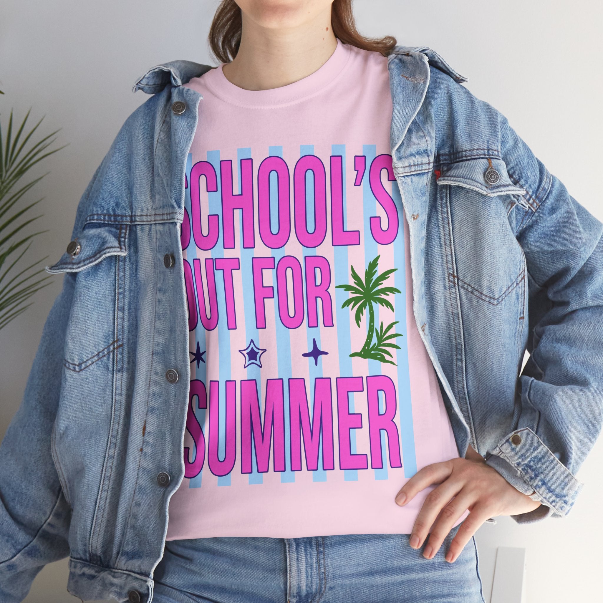SCHOOL’S OUT FOR SUMMER T-SHIRT | TEACHER SUMMER BREAK SHIRT | LAST DAY OF SCHOOL SHIRT | CR8TIVE DESIGNS