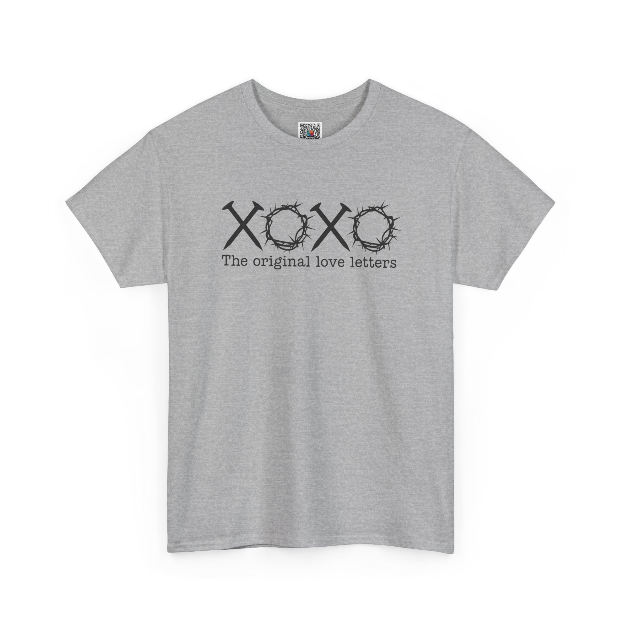 XOXO Floral Script T-Shirt — “XOXO the original love letters” Tee