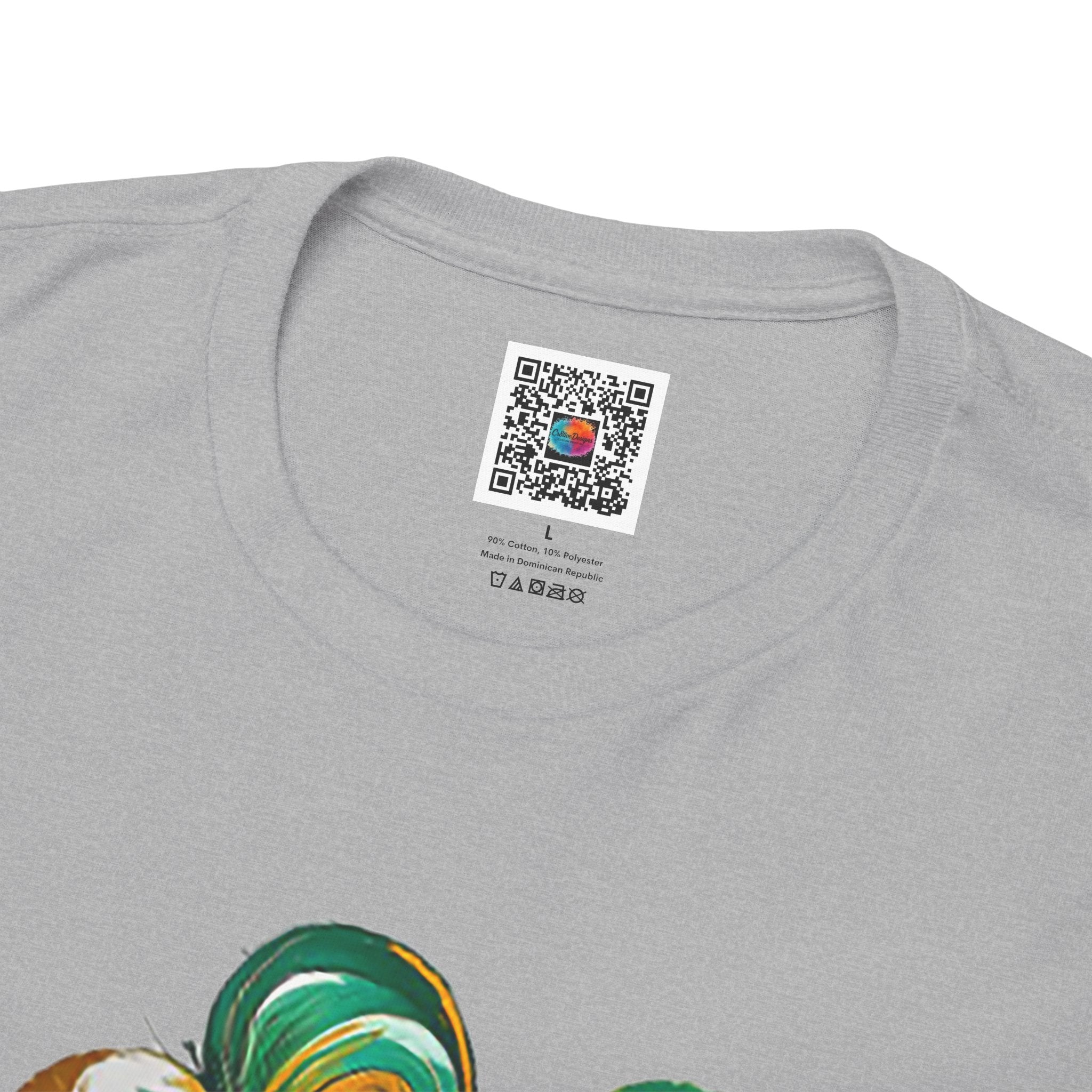 St. Patrick's Day Green & Gold Clover T-Shirt