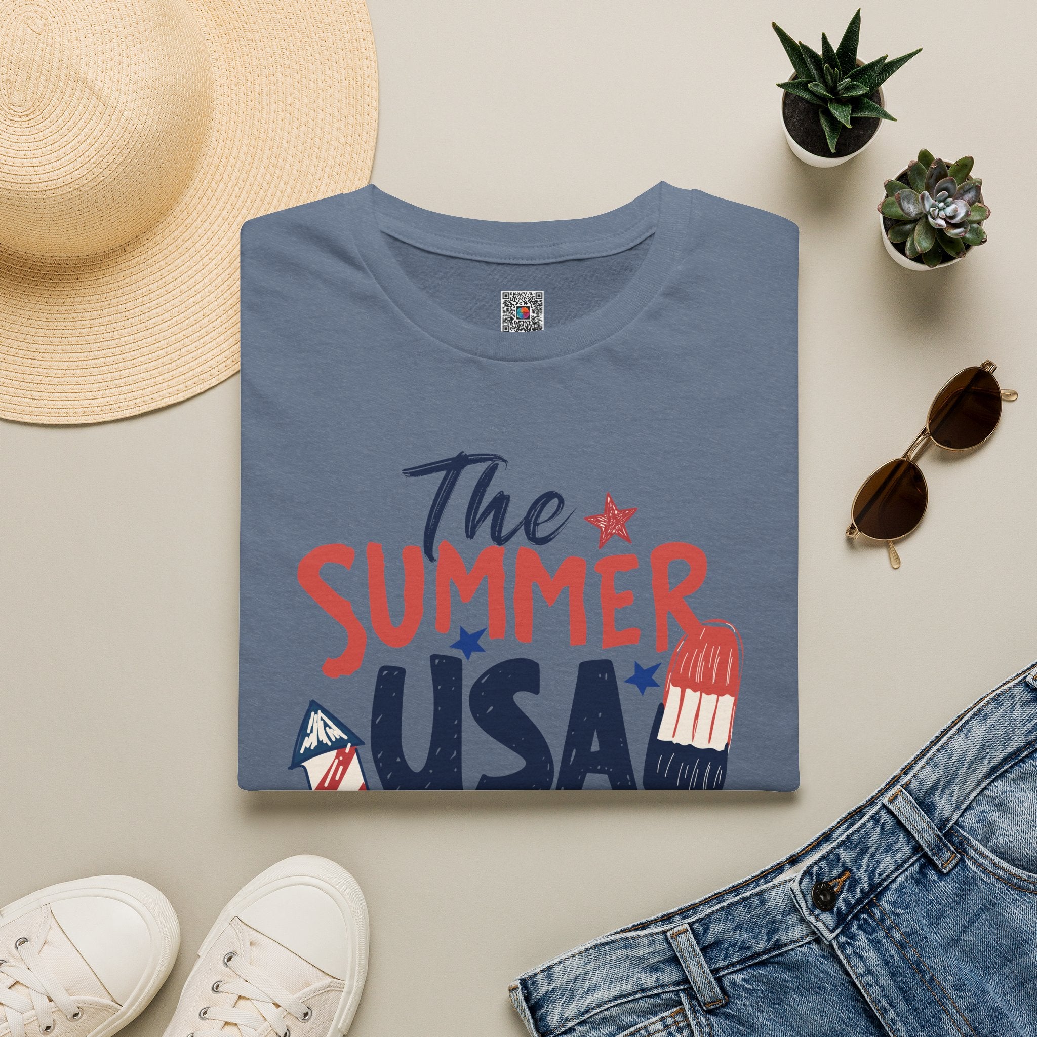 The Summer USA Turned 250 | Patriotic Popsicle & Rocket Design | Cr8tive Designs