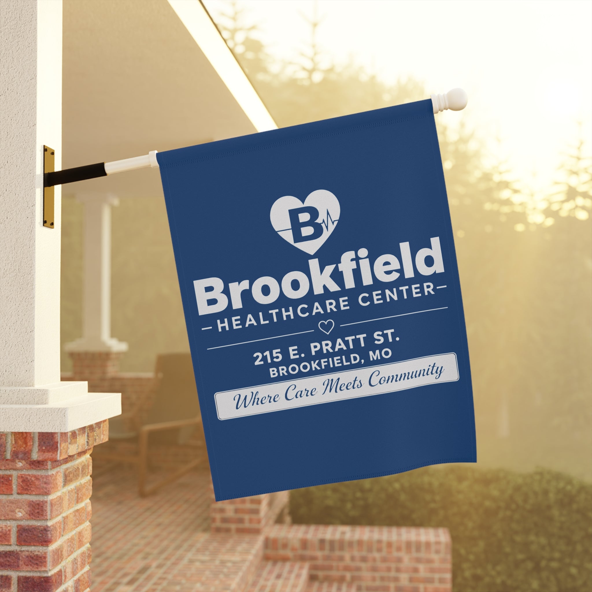 Brookfield Health Care Center Garden Flag