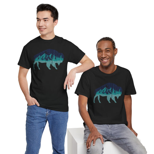 Buffalo Nightscape T-Shirt /Cr8tive Designs