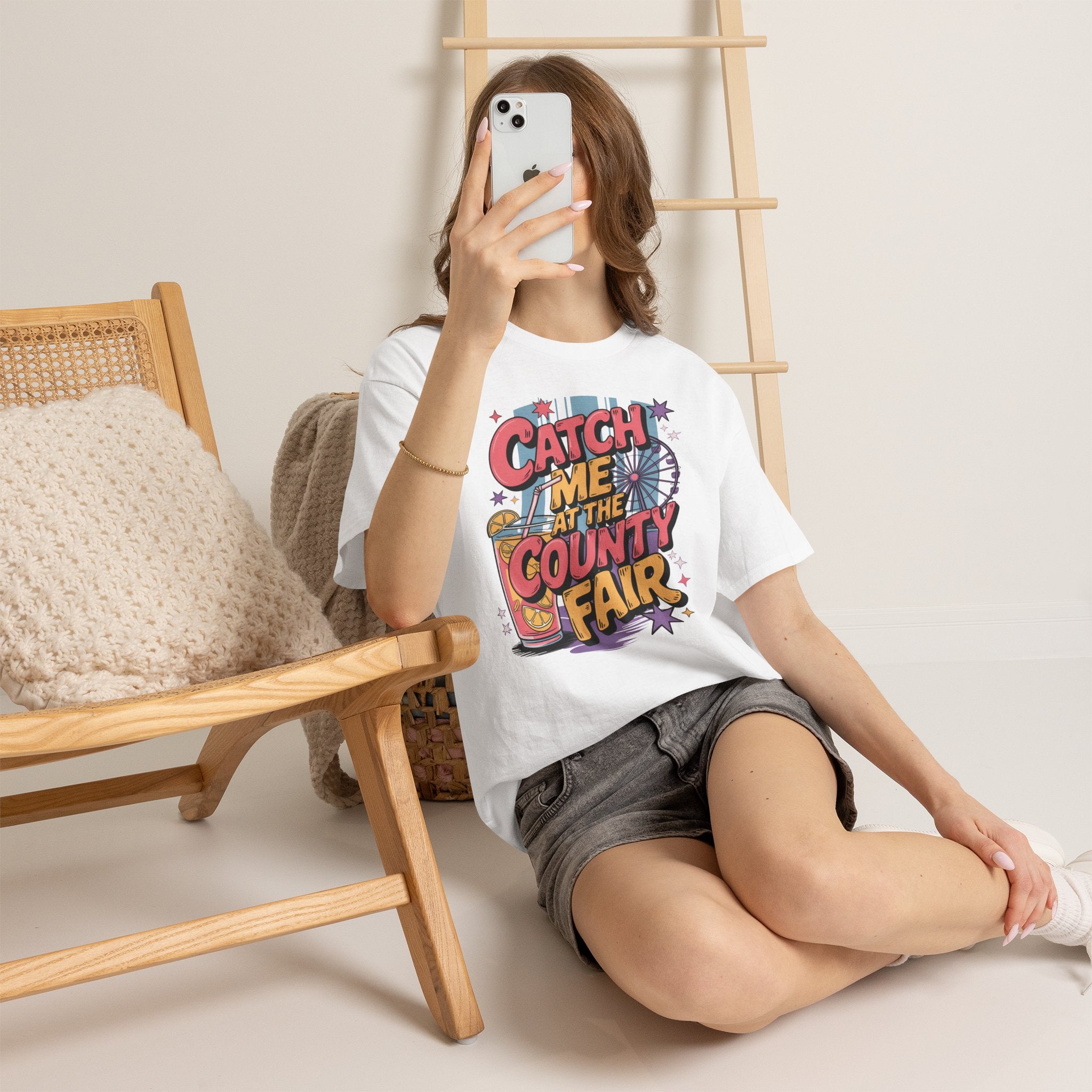 Catch Me at the County Fair | Retro Fair Graphic Tee | Cr8tive Designs