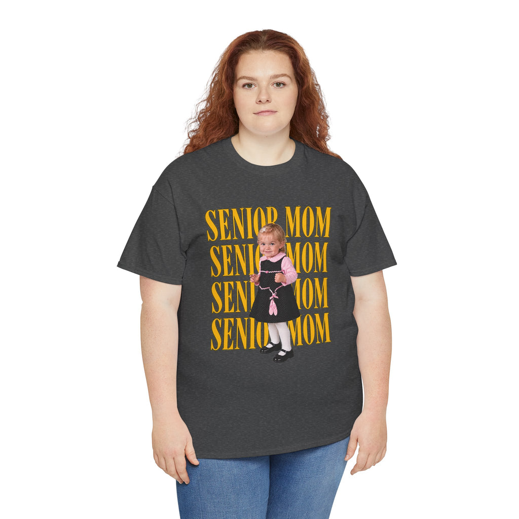 Custom Senior Mom T-Shirt – Personalized Photo Design