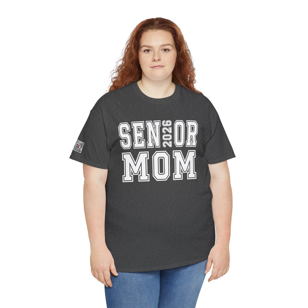 Senior Mom 2026 T-Shirt | Proud Mom Graduation Tee | Class of 2026 Parent Shirt | Cr8tive Designs