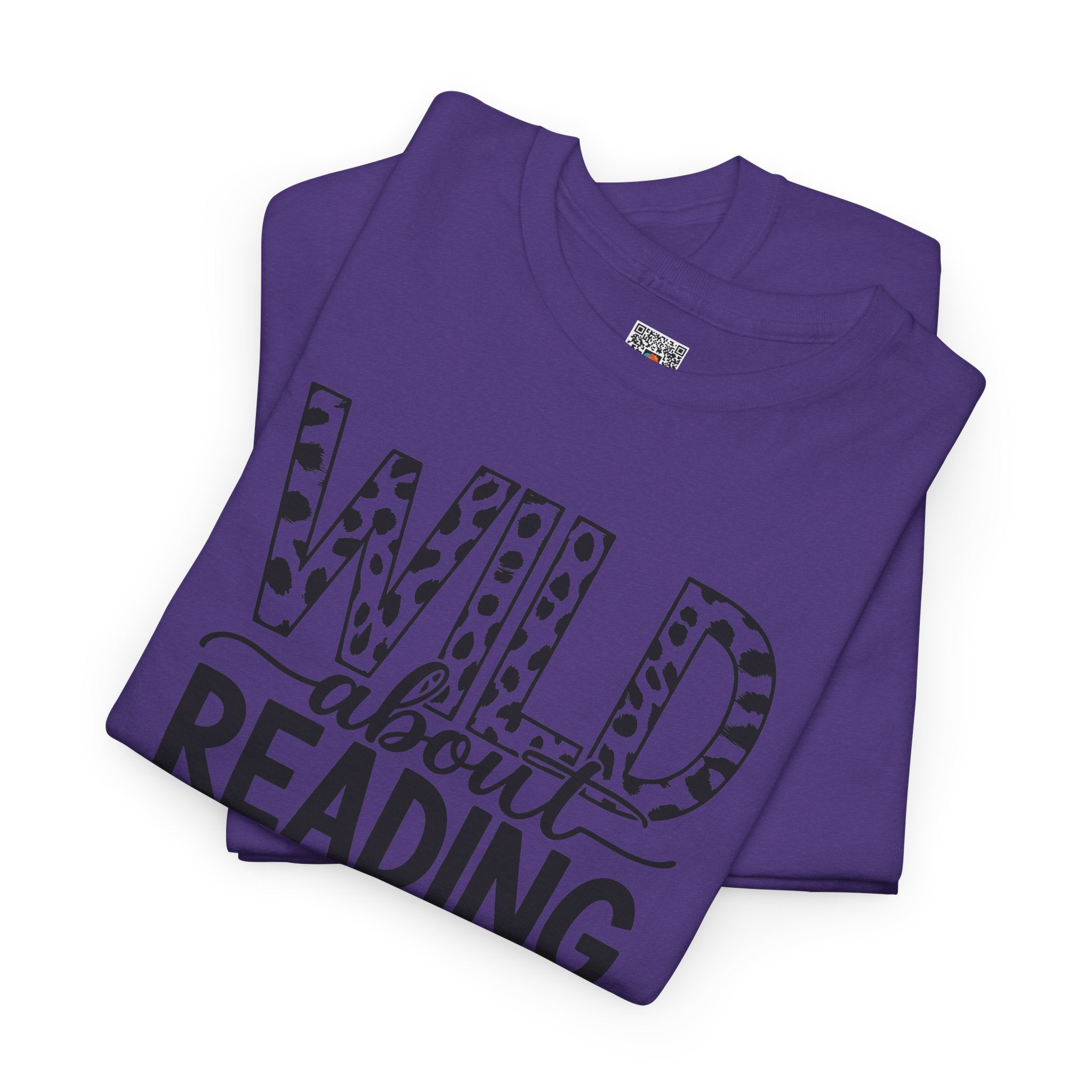 Wild About Reading Teacher Tee | Animal Print Book Lover T-Shirt | Cr8tive Designs