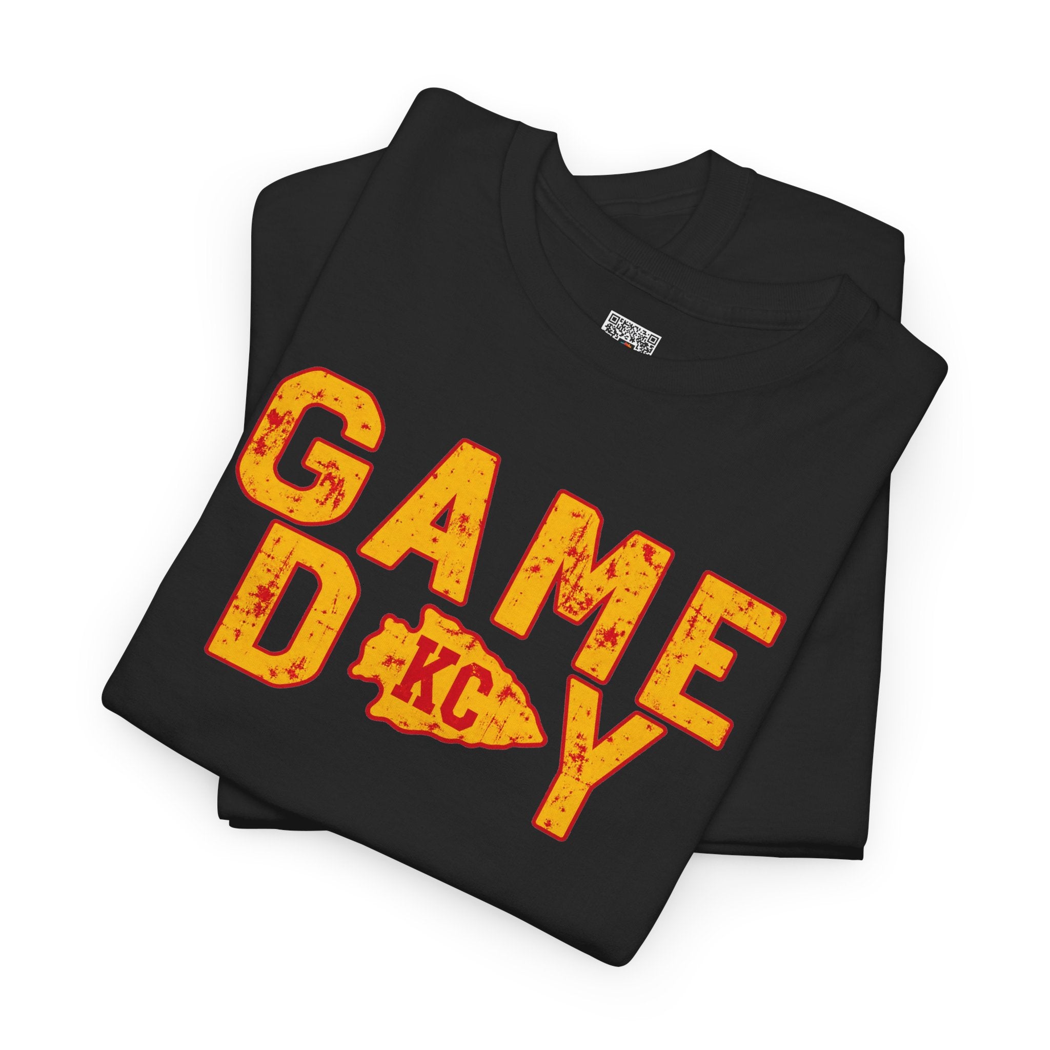 Game Day KC T-Shirt | Vintage Football Fan Apparel | Cr8tive Designs
