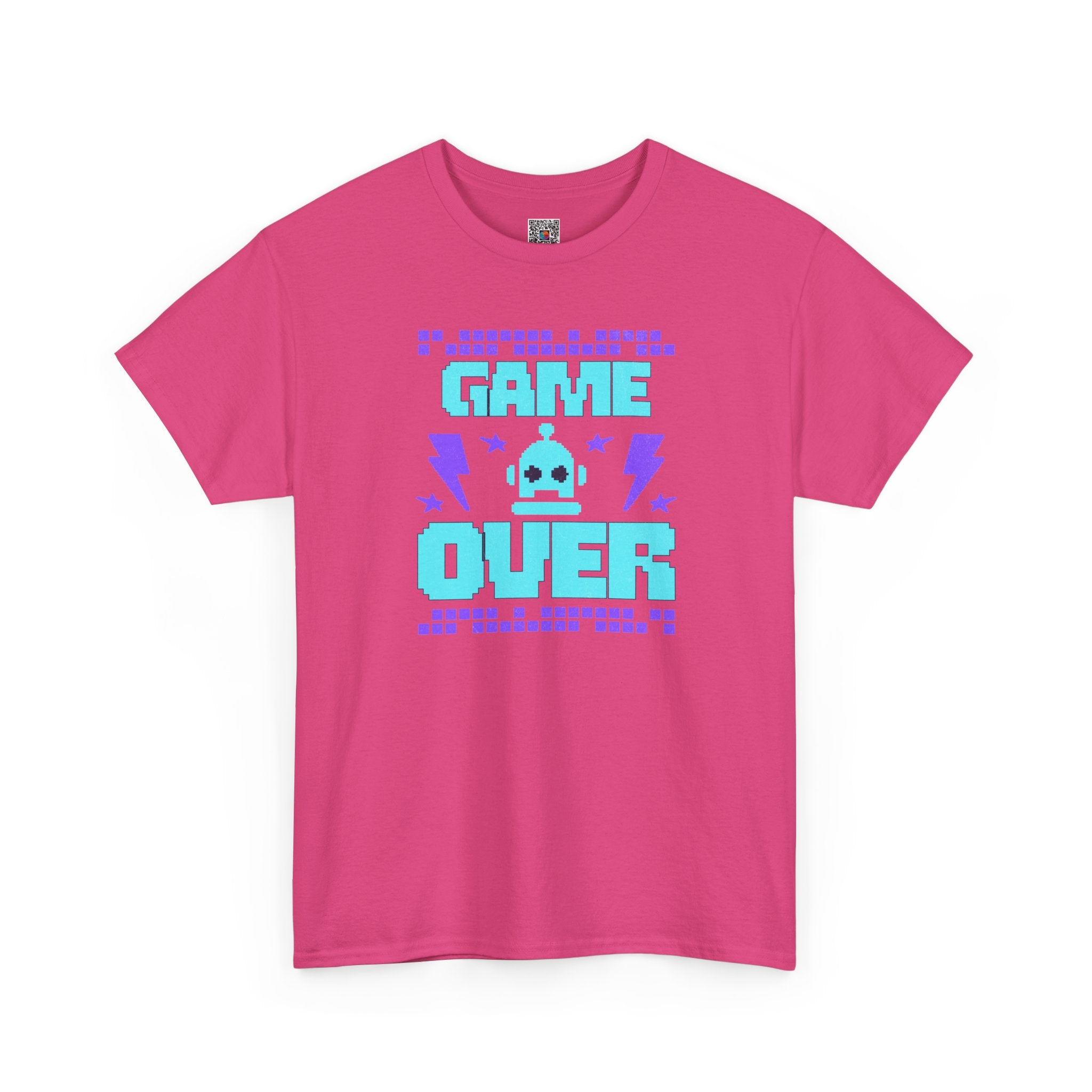 Game Over T-Shirt | Vintage Arcade Gamer Design | Cr8tive Designs