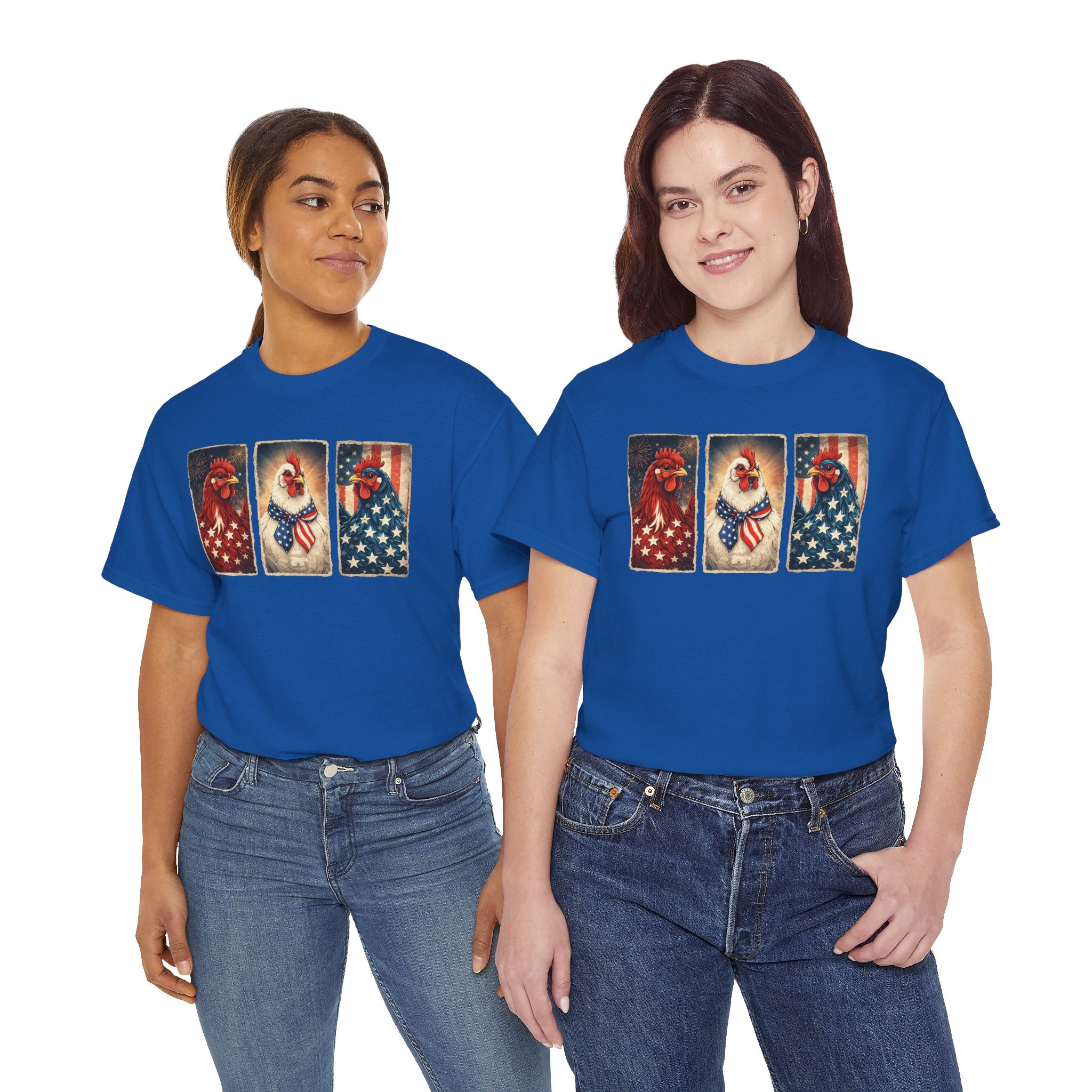 Vintage Americana Icons | Patriotic Fourth of July Tee | Cr8tive Designs