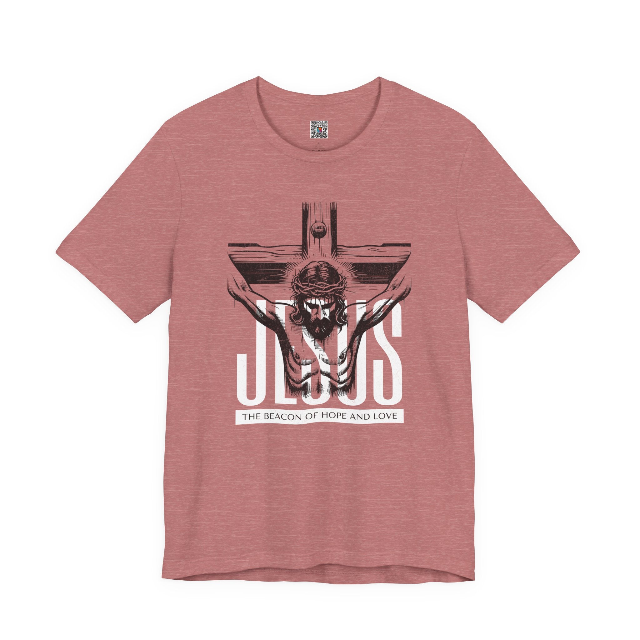 Jesus Crucifix Tee | Christian Graphic T-Shirt | Cr8tive Designs