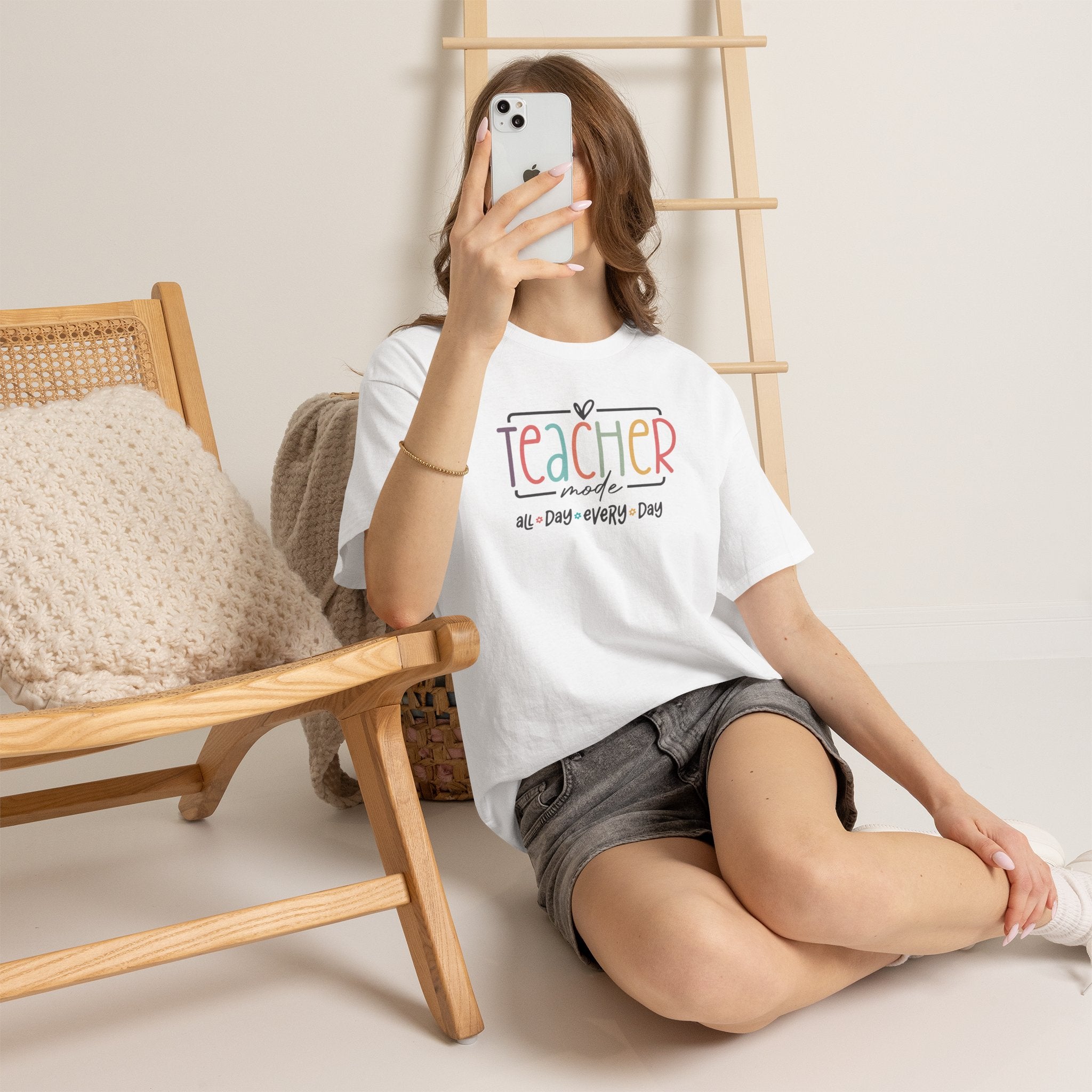 Teach Love Inspire Teacher Shirt | Back to School Teacher Tee | Cr8tive Designs