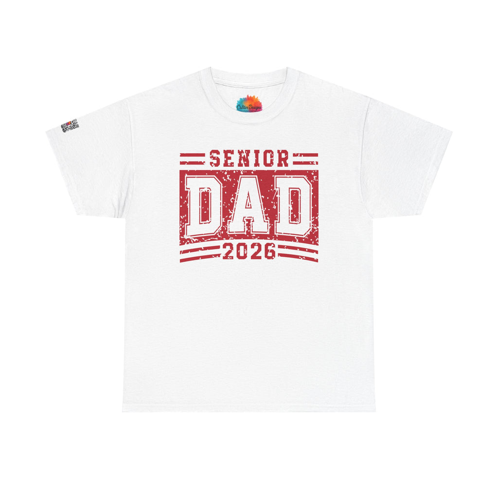 Senior Dad 2026 T-Shirt | Proud Dad Graduation Tee | Class of 2026 Parent Shirt | Cr8tive Designs