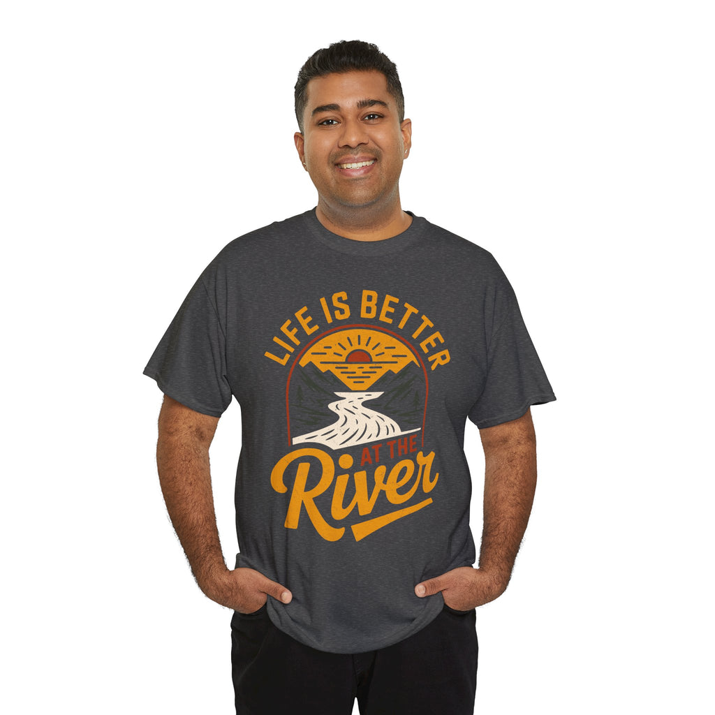 Life Is Better at the River | Retro Summer River Tee | Cr8tive Designs