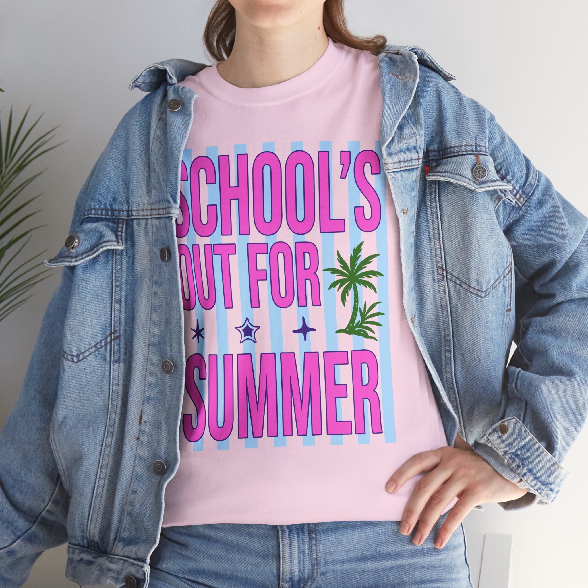 SCHOOL’S OUT FOR SUMMER T-SHIRT | TEACHER SUMMER BREAK SHIRT | LAST DAY OF SCHOOL SHIRT | CR8TIVE DESIGNS