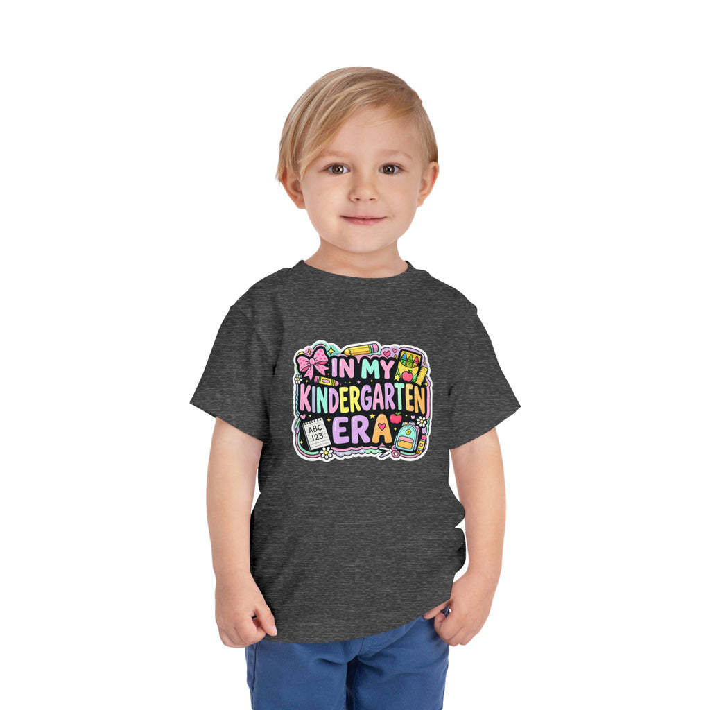In My Kindergarten Era Youth Tee | Colorful Back-to-School T-Shirt | Cr8tive Designs