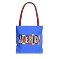 America | Patriotic Vintage Tote Bag | Cr8tive Designs