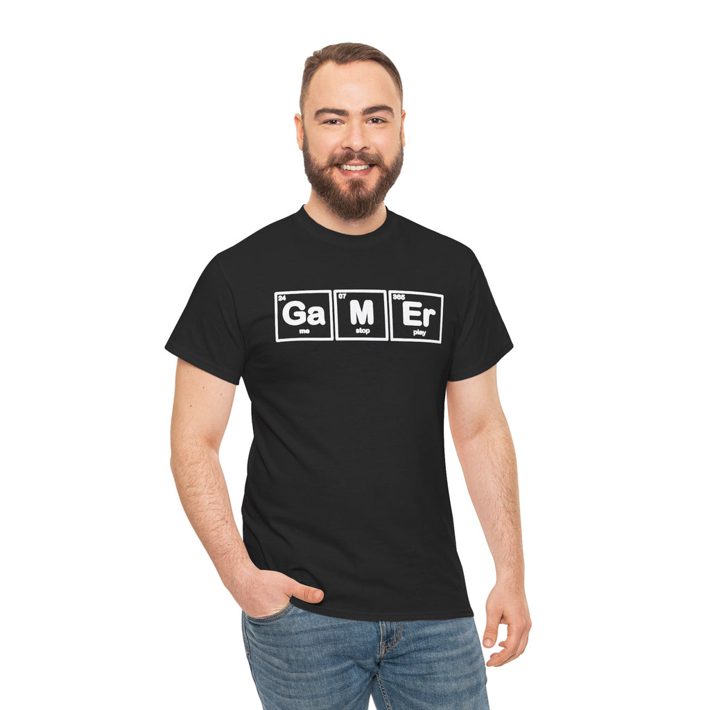 Gamer T-Shirt | Periodic Table Gaming Design | Cr8tive Designs