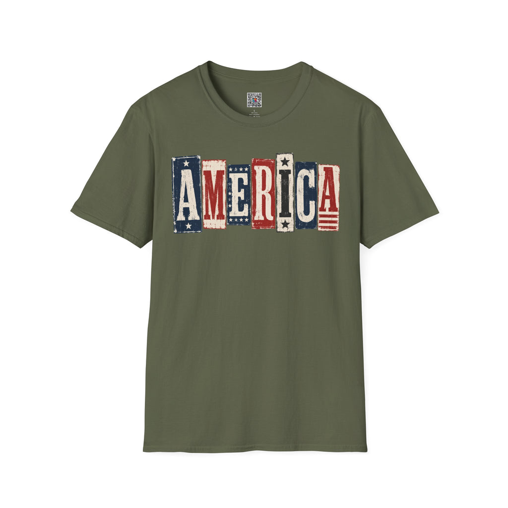 America | Distressed Americana T-Shirt | Cr8tive Designs