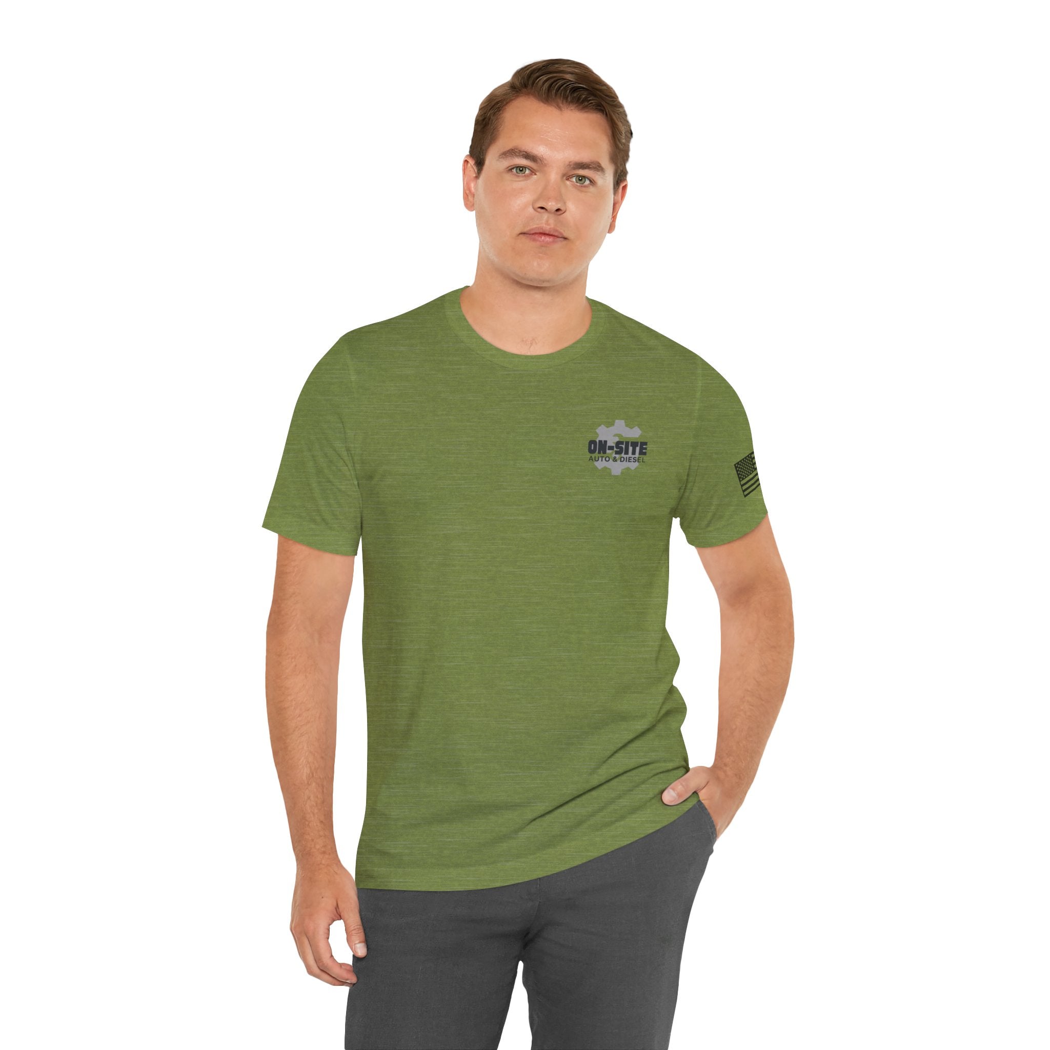 On-Site Auto & Diesel Crew Tee | Cr8tive Designs.
