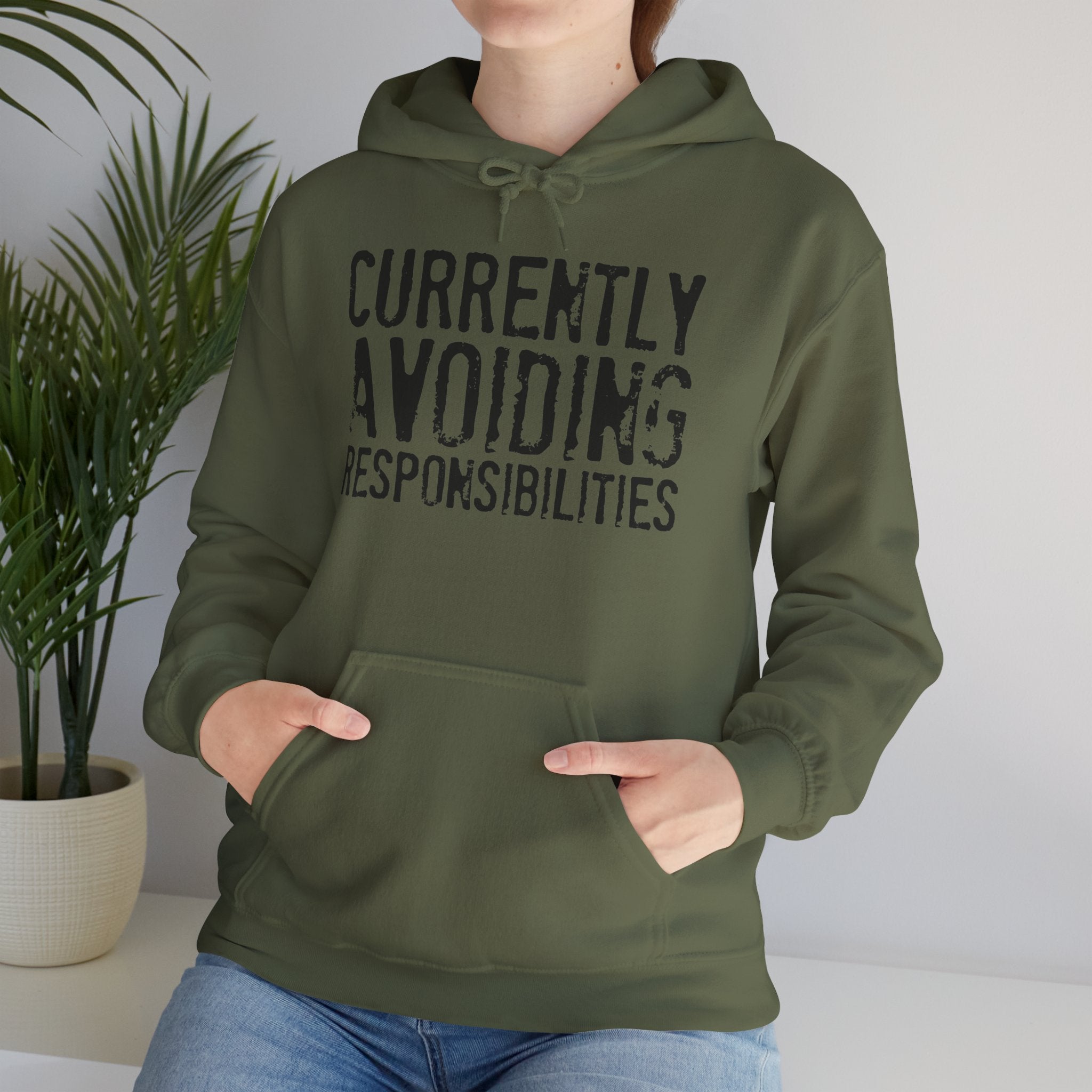 Currently Avoiding Responsibilities Hoodie | Cr8tive Designs