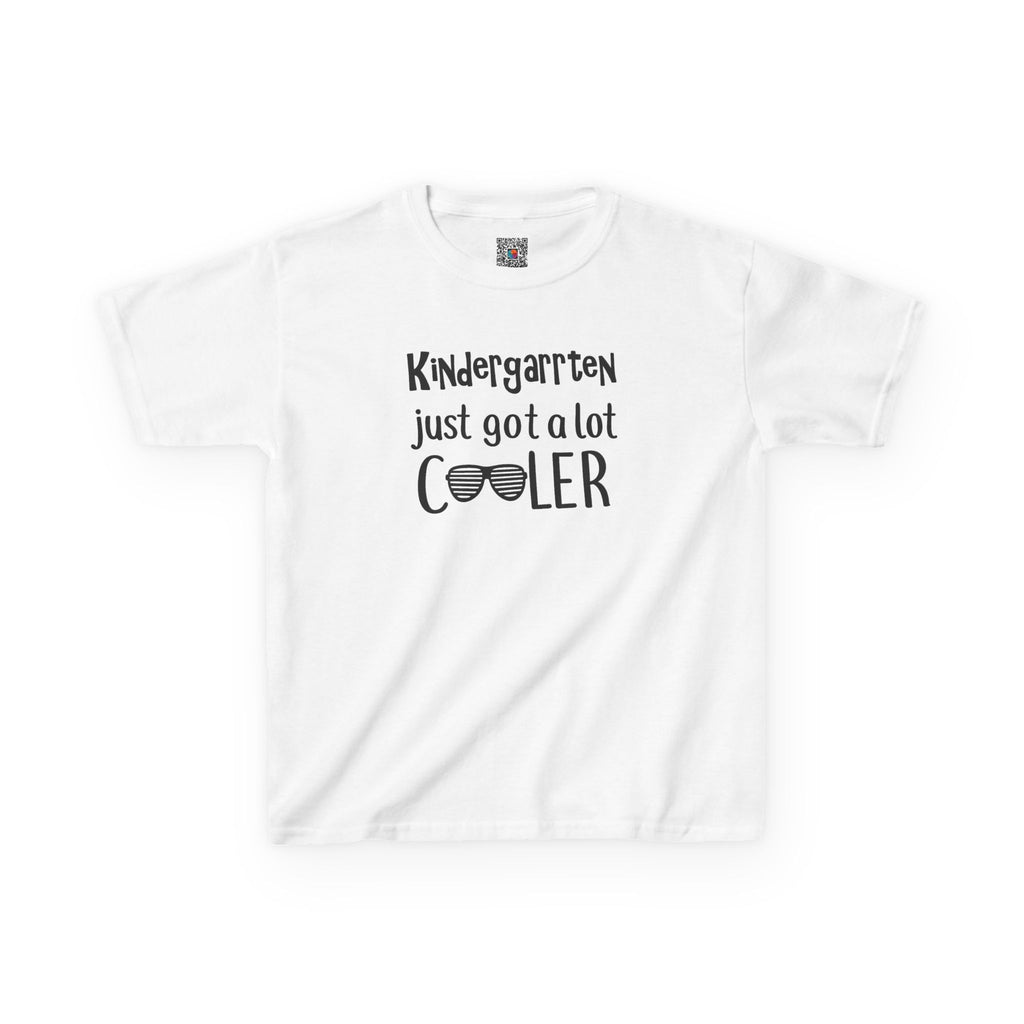 Kindergarten Just Got A Lot Cooler Tee | Back to School T-Shirt | Cr8tive Designs