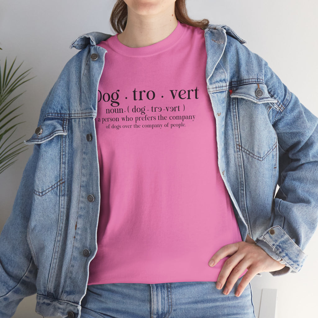 Dog-tro-vert Definition Tee | Everyday Pet Lover Tee | Cr8tive Designs
