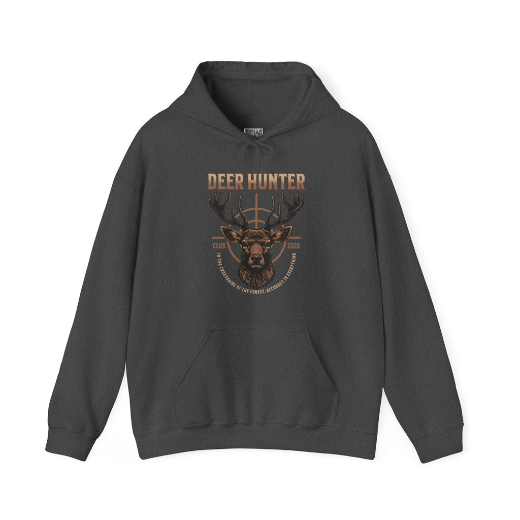Deer Hunter Hoodie | Rustic Buck & Hunting Club Design | Cr8tive Designs