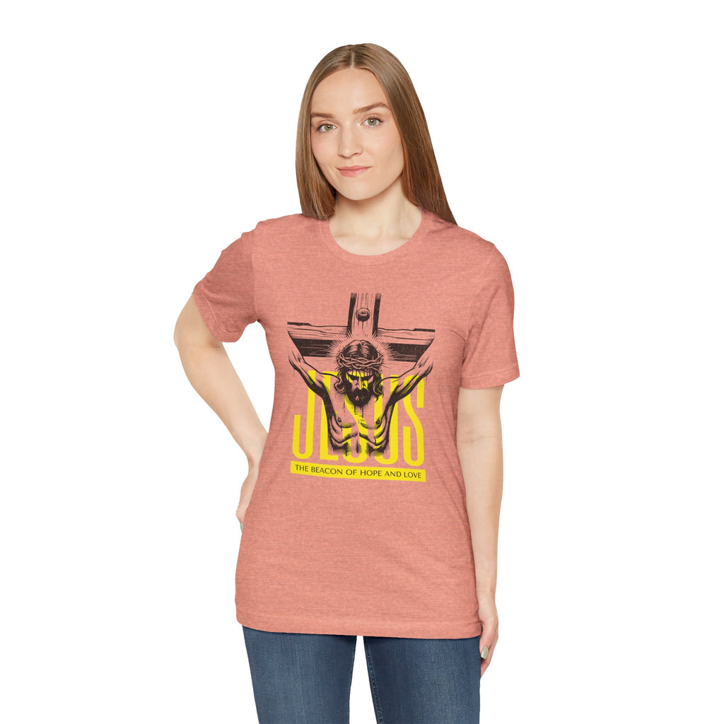 Jesus Crucifix Tee | Christian Graphic T‑Shirt | Cr8tive Designs