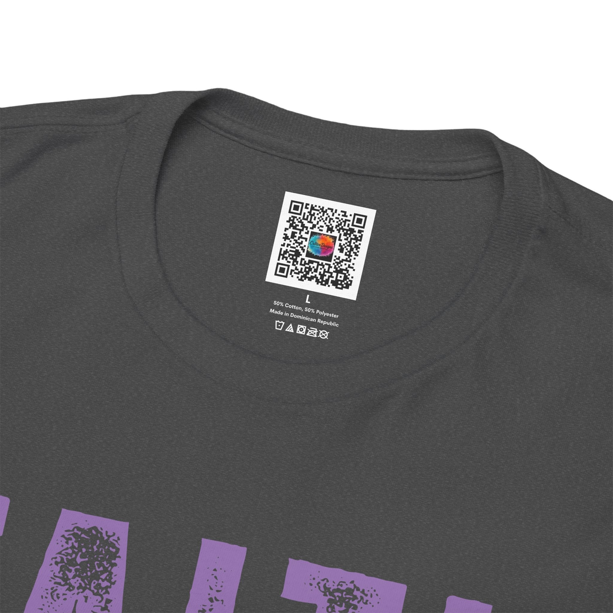 Faith Over Fear – Inspirational Christian Faith T-Shirt | Cr8tive Designs