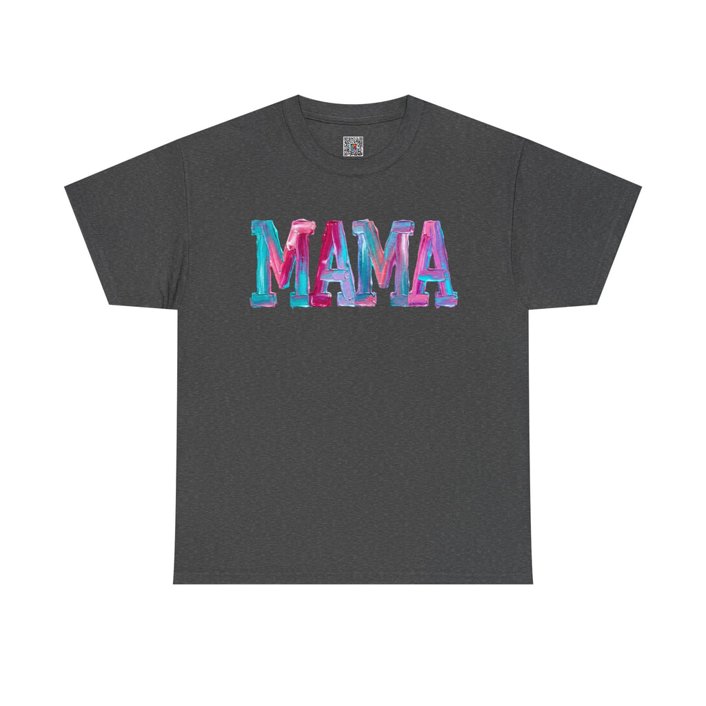 MAMA Bright Splash T-Shirt| Colorful Graphic Shirt | Cr8tive Designs