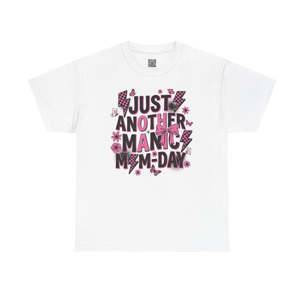 Just Another Manic Mom Day Graphic Tee – Funny Mom Shirt, Trendy Mom Life | Cr8tive Designs
