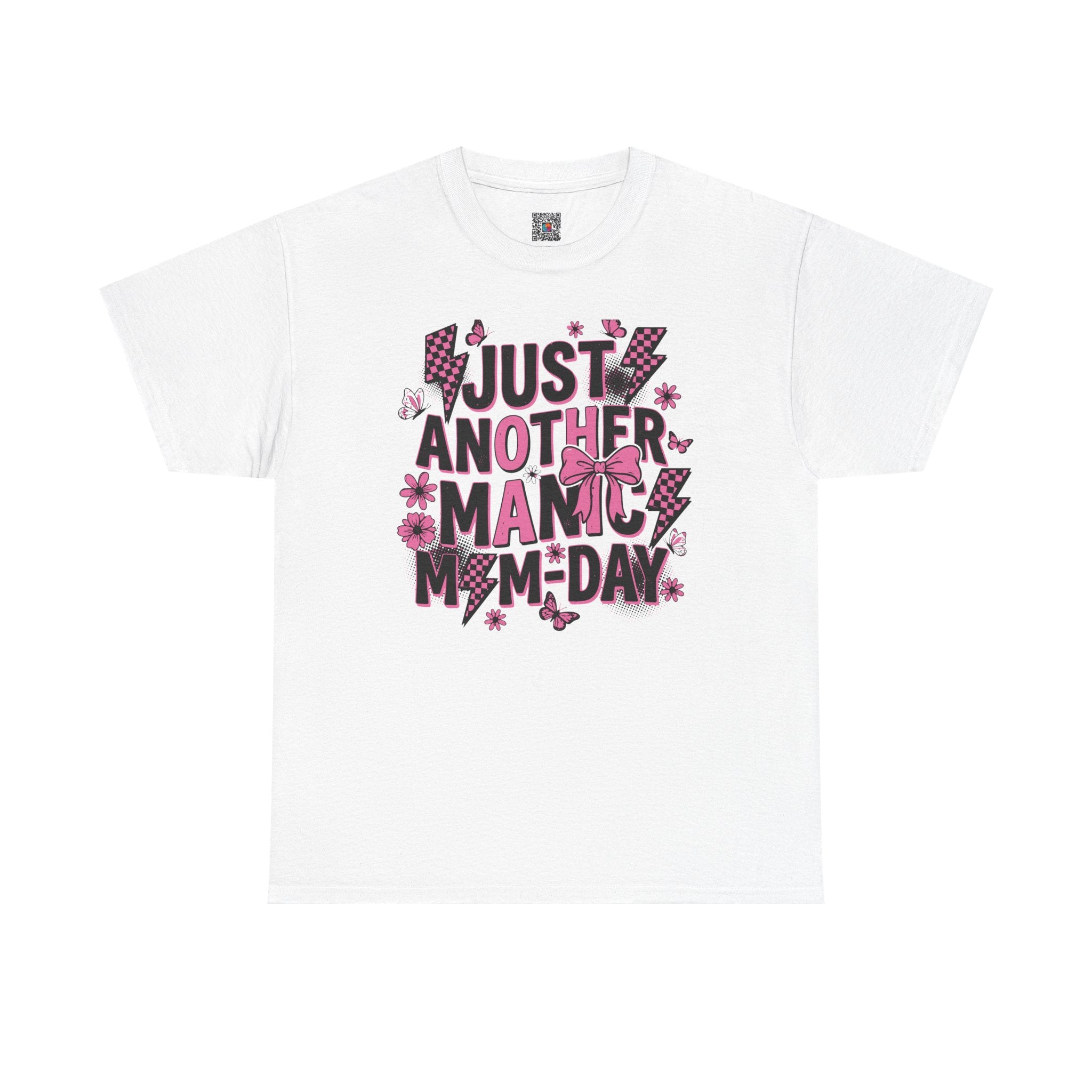 Just Another Manic Mom Day Graphic Tee – Funny Mom Shirt, Trendy Mom Life | Cr8tive Designs