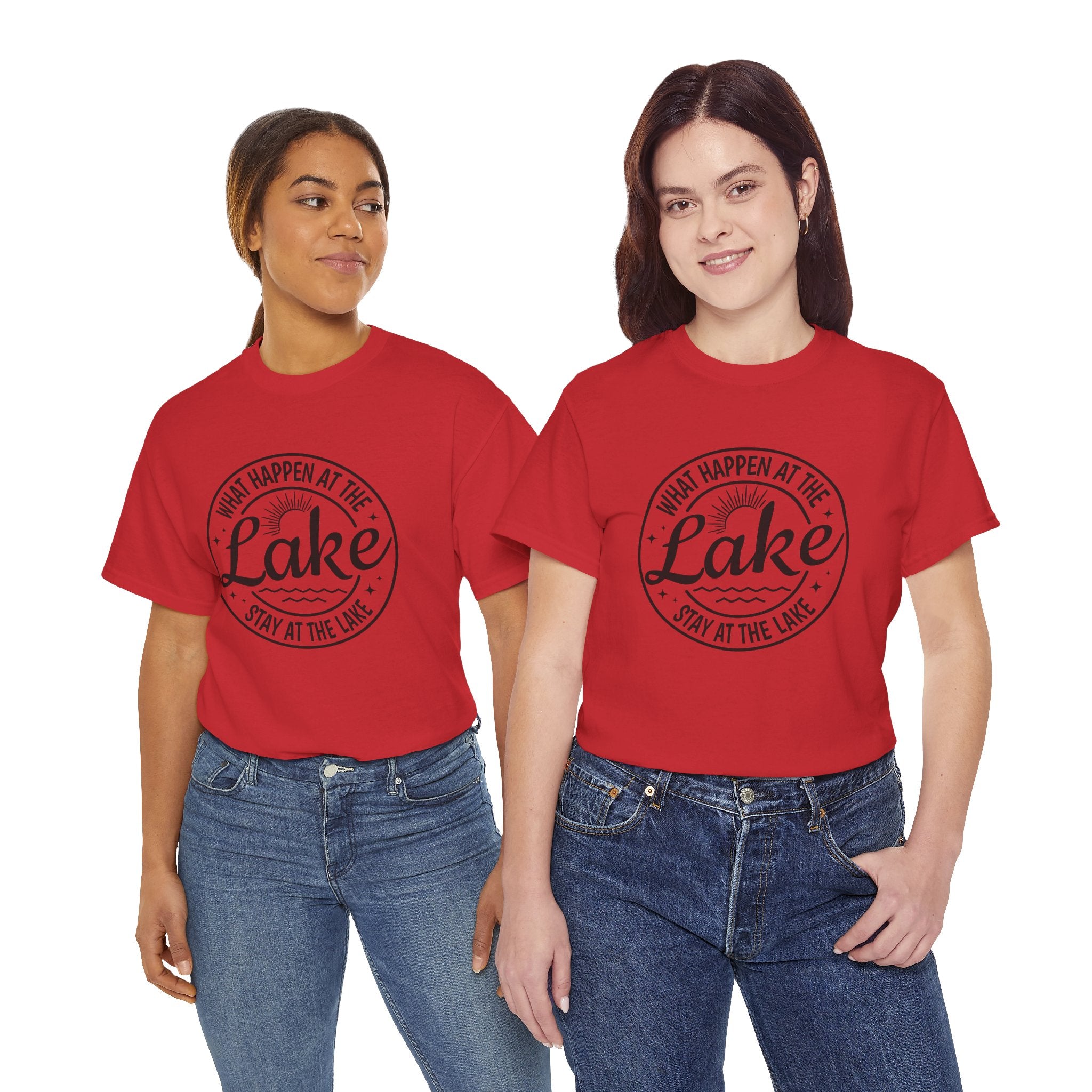 What Happens at the Lake | Summer Lake Life Tee | Cr8tive Designs