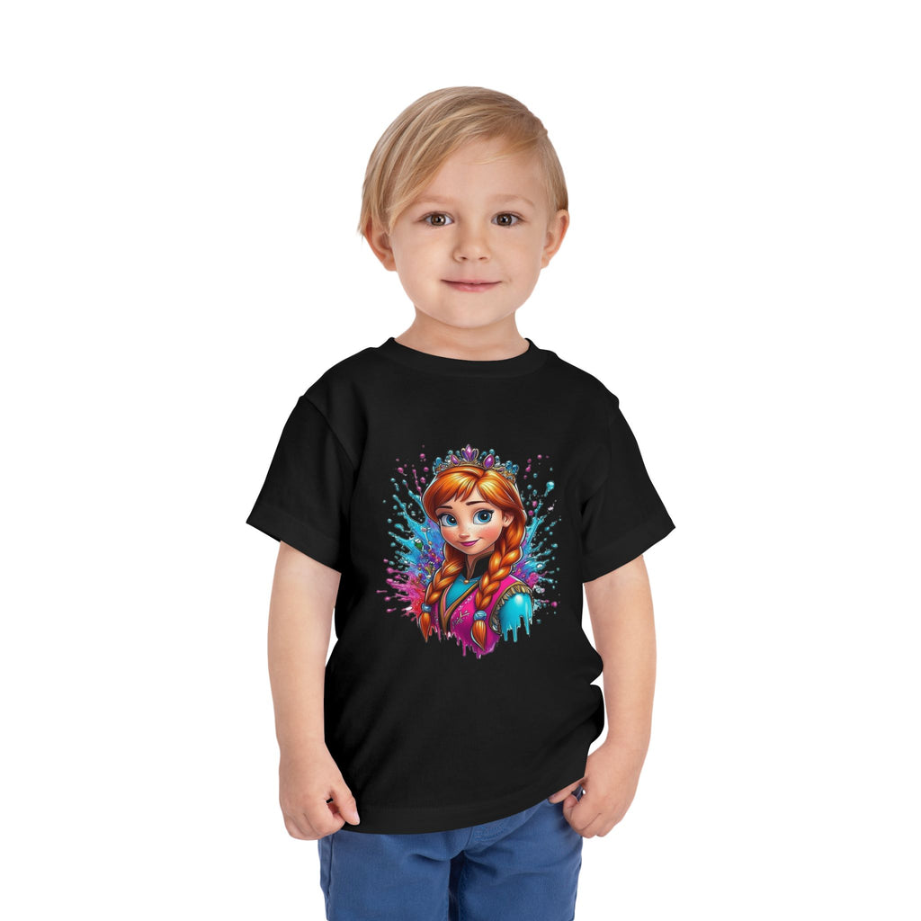 Snow Kingdom Princess Toddler Tee | Colorful Fairytale T-Shirt Design | Cr8tive Designs