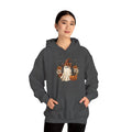 Floral Witch Ghost with Black Cat Hoodie | Cr8tive Designs