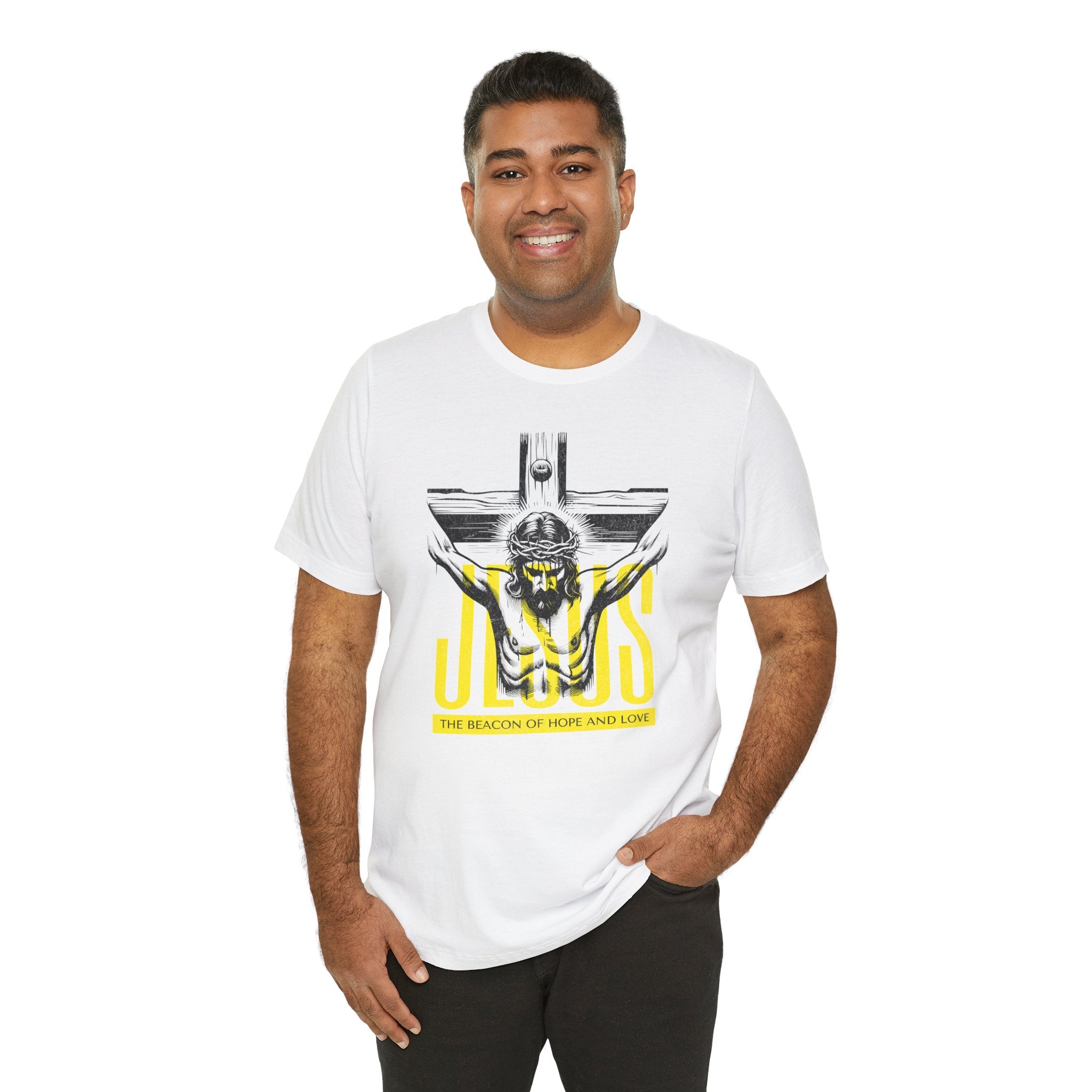 Jesus Crucifix Tee | Christian Graphic T‑Shirt | Cr8tive Designs