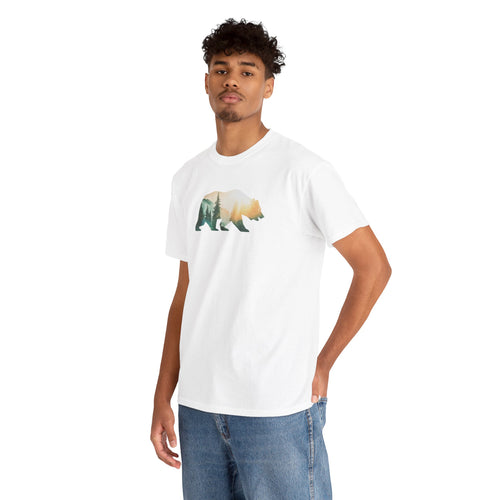 Bear Silhouette T-Shirt/Cr8tive Designs