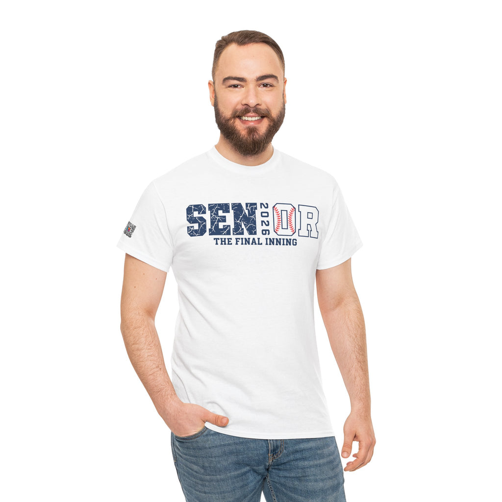 Senior 2025 The Final Inning T-Shirt | Baseball Senior Year Tee | Unisex Graduation Shirt | Cr8tive Designs