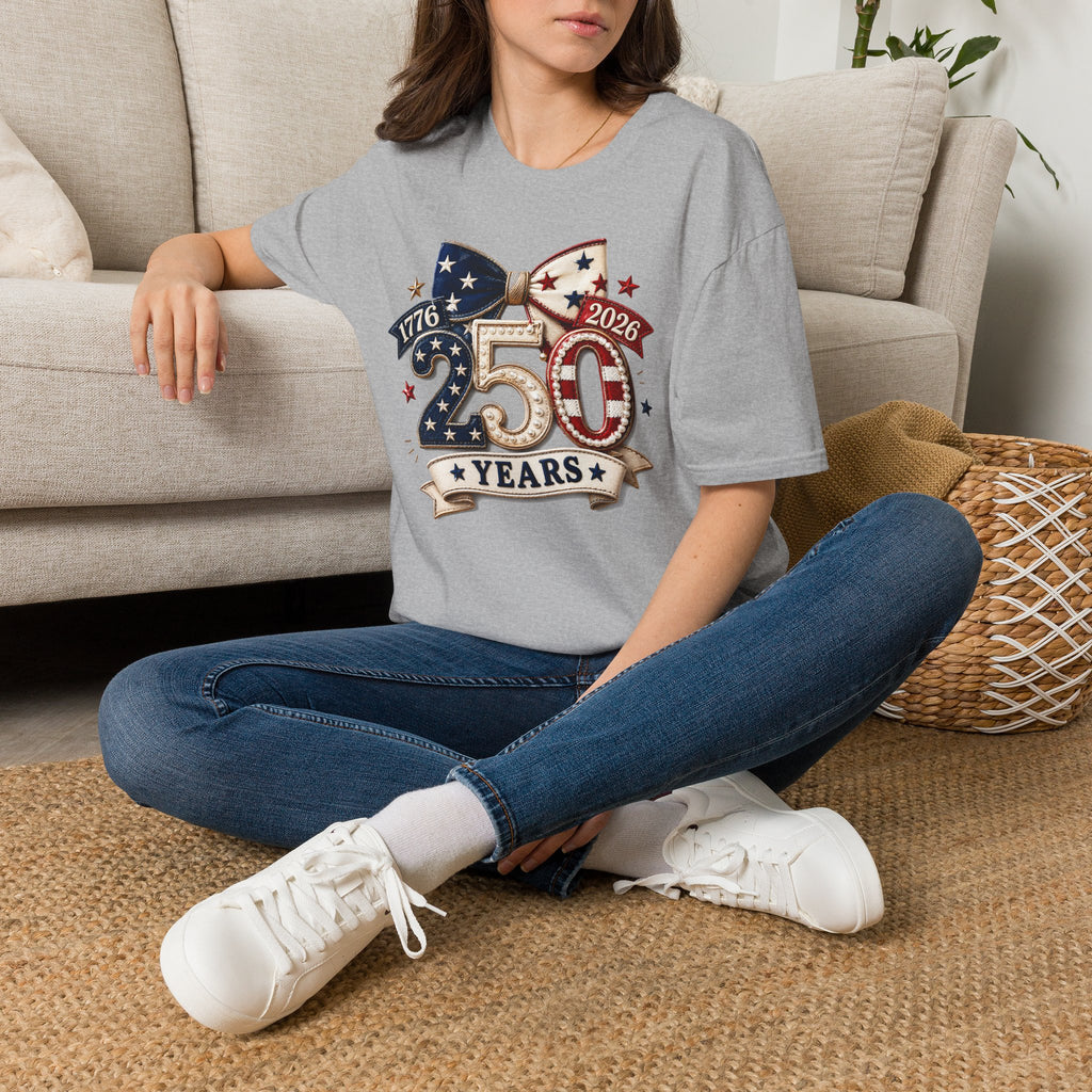 250 Years | Patriotic Bow Anniversary Design | Cr8tive Designs
