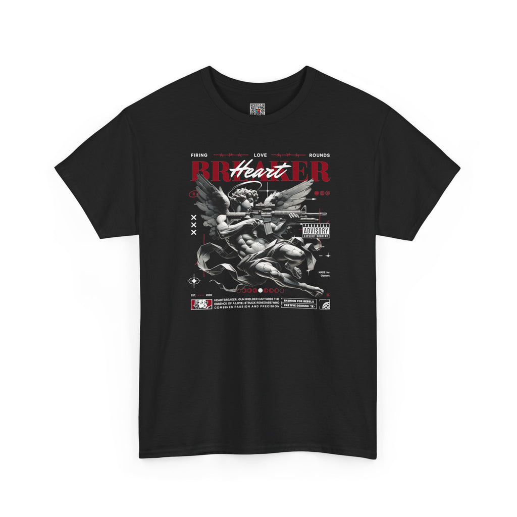 Firing Love Rounds | Dark Cupid Tshirt Design | Cr8tive Designs