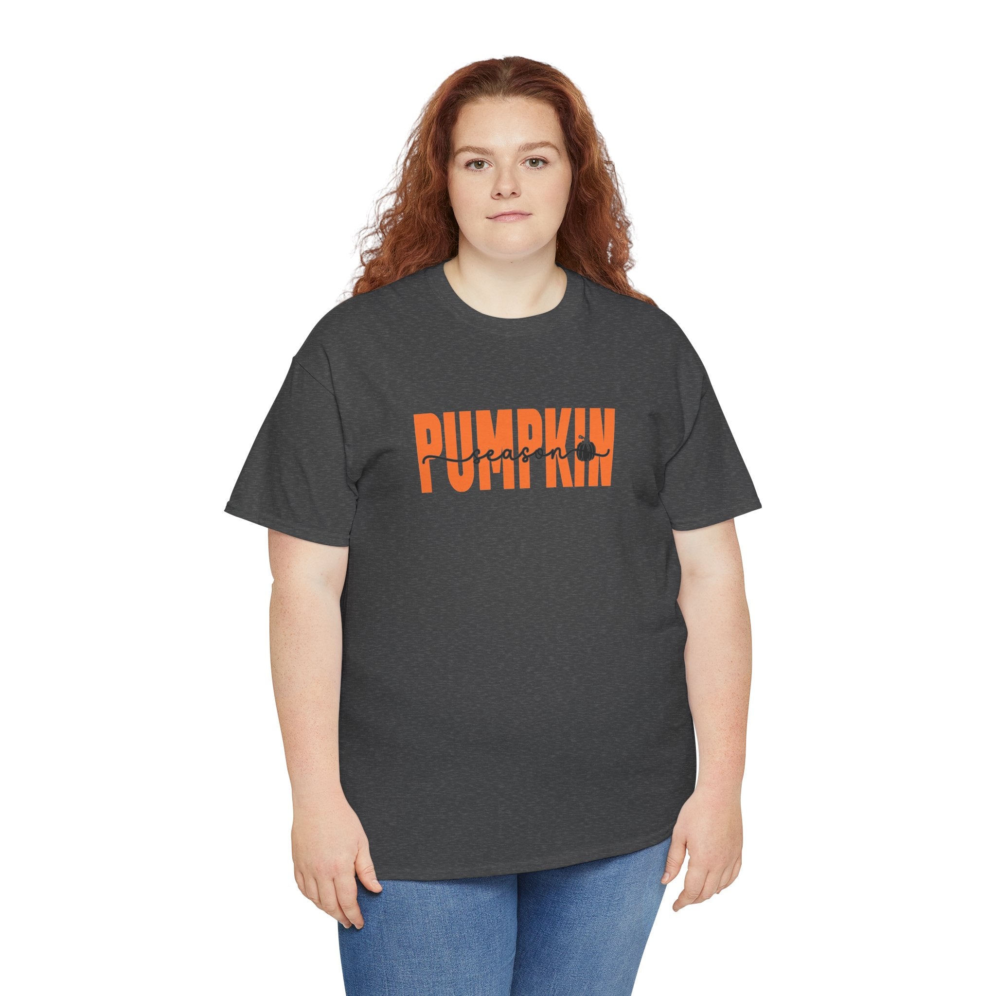 Pumpkin Season Graphic Tee | Minimalist Fall T-Shirt | Cr8tive Designs