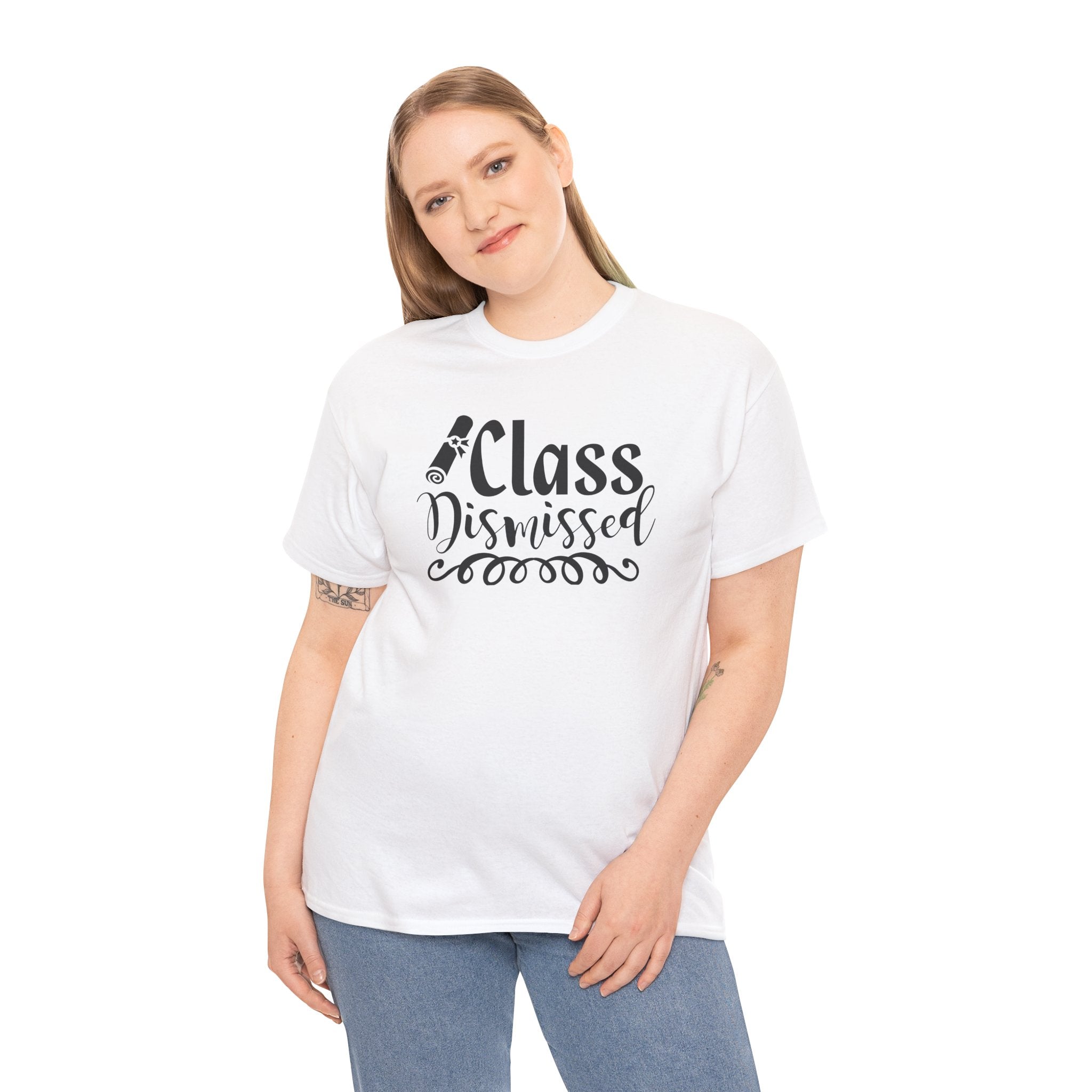 CLASS DISMISSED T-SHIRT | TEACHER SUMMER BREAK SHIRT | LAST DAY OF SCHOOL SHIRT | CR8TIVE DESIGNS
