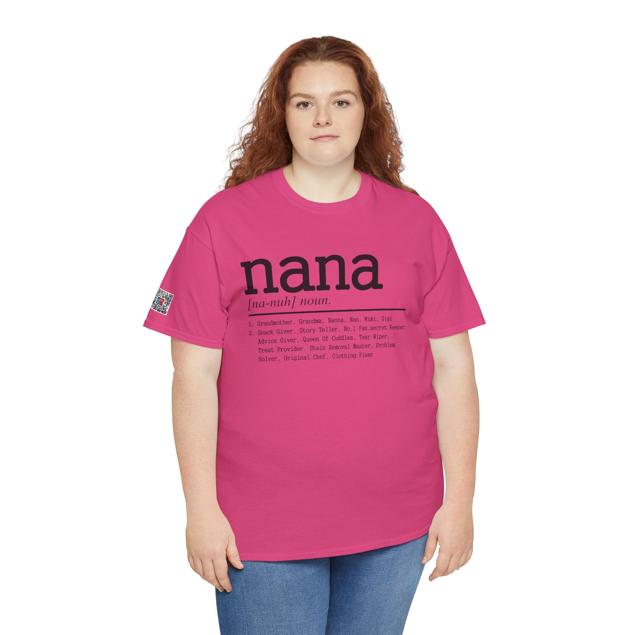Nana Gift T-Shirt | Cute Grandma Definition Quote Tee | Cr8tive Designs