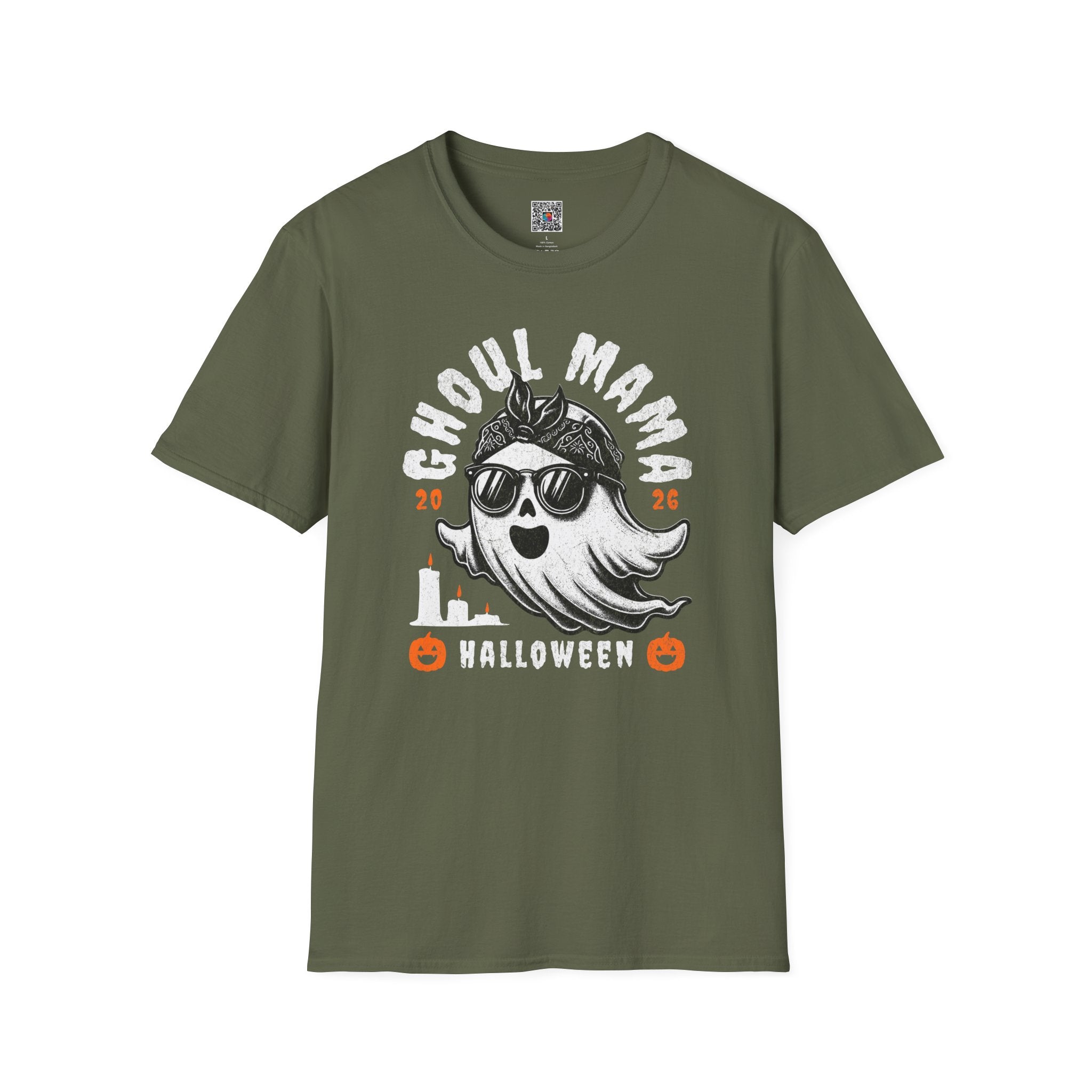 Ghoul Mama T-Shirt | Retro Cool Halloween Ghost Shirt | Cr8tive Designs