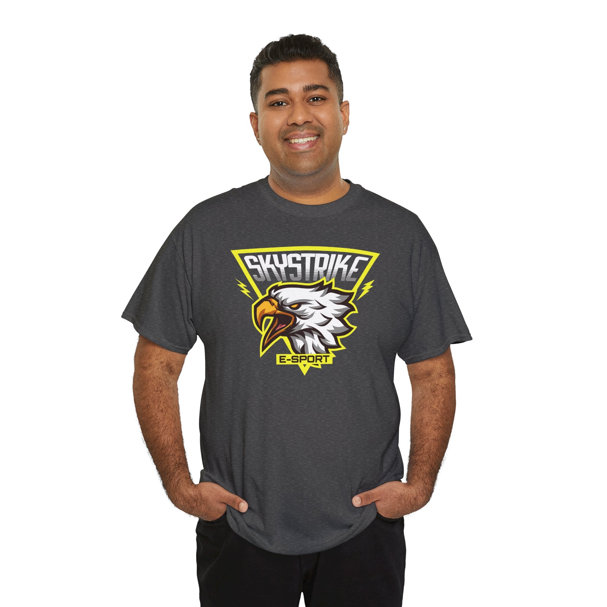 Skystrike E-Sport Eagle | Bold Gaming Graphic T-Shirt | Cr8tive Designs